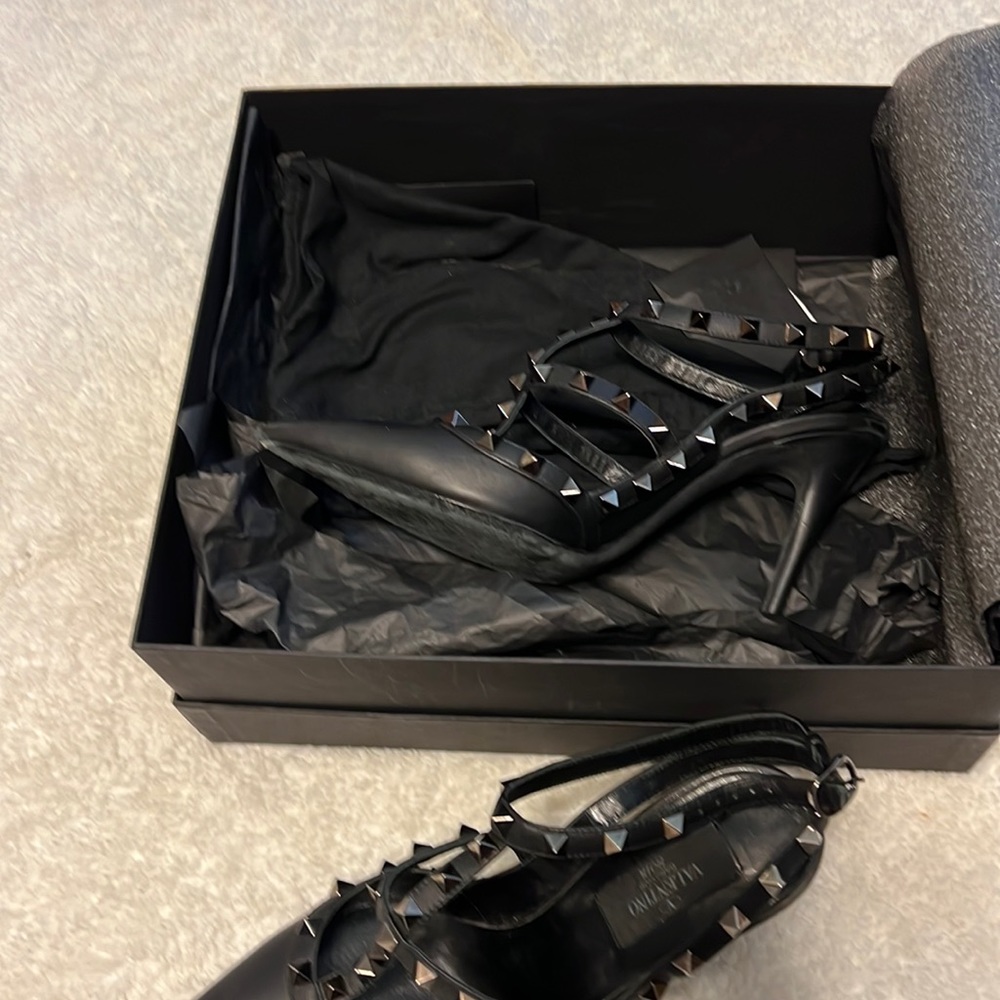Beautiful black Valentino shoes